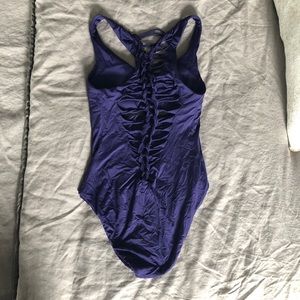 Navy One Piece Swimsuit